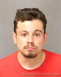 Mugshot of Adrian Saiz booked in Bernalillo County, New Mexico on May 9, 2026
