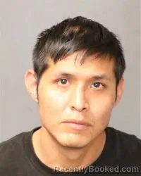 Mugshot of Lucas Lane Begay booked in Bernalillo County, New Mexico on May 11, 2026