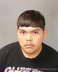 Mugshot of Ty Justin Romero booked in Bernalillo County, New Mexico on May 12, 2026