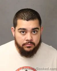 Mugshot of Angelo Michael Espinoza booked in Bernalillo County, New Mexico on May 12, 2026