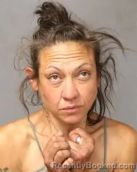 Mugshot of Cyndi Marie Garcia booked in Bernalillo County, New Mexico on May 14, 2026