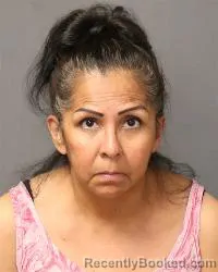Mugshot of Rachel Helen Harrison booked in Bernalillo County, New Mexico on May 14, 2026