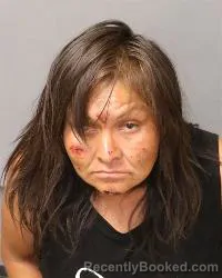 Mugshot of Christen Robin Platero booked in Bernalillo County, New Mexico on May 14, 2026