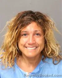 Mugshot of Adrienne Marie Garcia booked in Bernalillo County, New Mexico on May 14, 2026