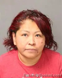 Mugshot of Rianda Burns booked in Bernalillo County, New Mexico on May 15, 2026