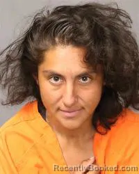 Mugshot of Katerina Christine Sanchez booked in Bernalillo County, New Mexico on May 15, 2026