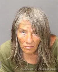 Mugshot of Judy Lee Sandoval booked in Bernalillo County, New Mexico on May 18, 2026
