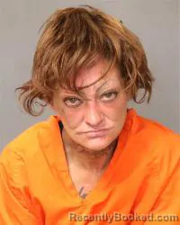 Mugshot of Rhiannon Ashley Senutovich booked in Bernalillo County, New Mexico on May 20, 2026