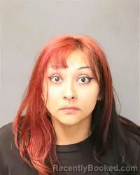 Mugshot of Arianna Johnae Sandoval booked in Bernalillo County, New Mexico on May 21, 2026