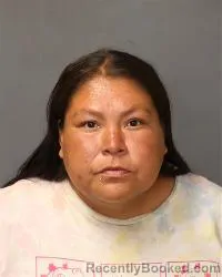 Mugshot of Nicole Darian Chavez booked in Bernalillo County, New Mexico on June 14, 2026