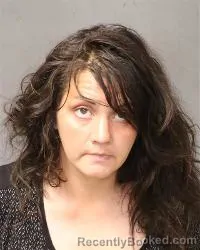 Mugshot of Haley Juliette Calderon booked in Bernalillo County, New Mexico on June 14, 2026