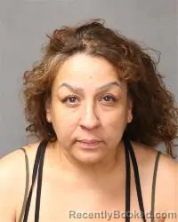 Mugshot of Geneva Francis Cisneros booked in Bernalillo County, New Mexico on June 15, 2026