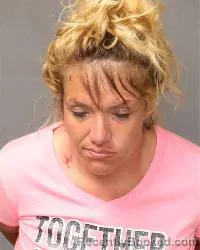 Mugshot of Candace Rayann Garcia booked in Bernalillo County, New Mexico on June 17, 2026