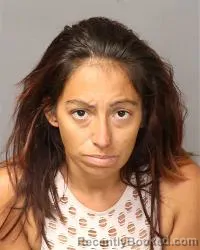 Mugshot of Ashlee Lucero booked in Bernalillo County, New Mexico on June 17, 2026