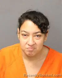 Mugshot of Beverly Claudia Gallegos booked in Bernalillo County, New Mexico on June 18, 2026