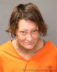 Mugshot of Rhiannon Ashley Senutovich booked in Bernalillo County, New Mexico on June 27, 2026
