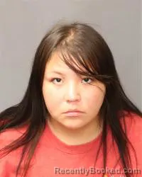 Mugshot of Star Menchego booked in Bernalillo County, New Mexico on July 8, 2026