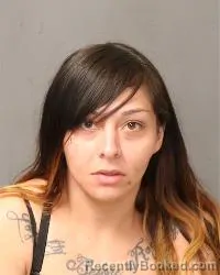 Mugshot of Santana Rose Lemos booked in Bernalillo County, New Mexico on July 8, 2026