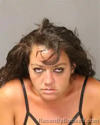 Mugshot of Amber Adelia Bittinger booked in Bernalillo County, New Mexico on July 9, 2026