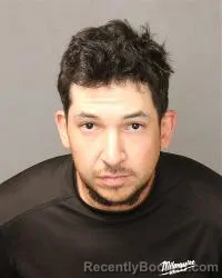 Mugshot of Matthew Esequiel Candelaria booked in Bernalillo County, New Mexico on July 9, 2026