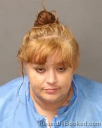 Mugshot of Amanda Shay Rivera booked in Bernalillo County, New Mexico on July 9, 2026
