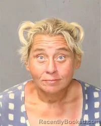 Mugshot of Stephanie Marie Falcon booked in Bernalillo County, New Mexico on July 13, 2026