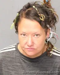 Mugshot of Carli Logan Tarbox booked in Bernalillo County, New Mexico on July 13, 2026