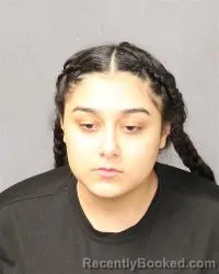 Mugshot of Neveah Divine O'neill booked in Bernalillo County, New Mexico on July 14, 2026