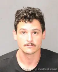 Mugshot of Jared Allyn Perry-Quinton booked in Bernalillo County, New Mexico on August 4, 2026