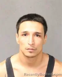 Mugshot of Javier Ruben Valenzuela booked in Bernalillo County, New Mexico on August 7, 2026