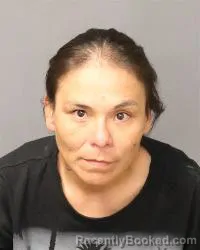 Mugshot of Calandra Charley booked in Bernalillo County, New Mexico on August 7, 2026