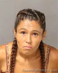 Mugshot of Maricella Sanchez booked in Bernalillo County, New Mexico on August 8, 2026