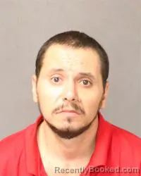 Mugshot of Emmanuel Ulibarri booked in Bernalillo County, New Mexico on August 8, 2026