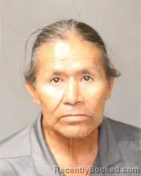 Mugshot of Terry Yazzie Begay booked in Bernalillo County, New Mexico on August 8, 2026