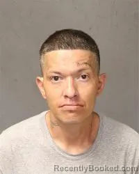 Mugshot of Ryan Frances Lucero booked in Bernalillo County, New Mexico on August 9, 2026