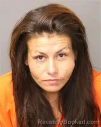 Mugshot of Marilena Marie Vargas booked in Bernalillo County, New Mexico on August 10, 2026