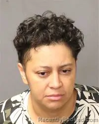 Mugshot of Dilma Johana Vasquez-Hernandez booked in Bernalillo County, New Mexico on August 10, 2026