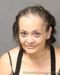 Mugshot of Lucy Maria Espino booked in Bernalillo County, New Mexico on August 11, 2026
