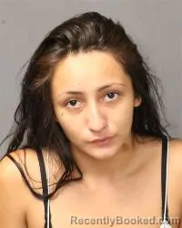 Mugshot of Miranda Maria Contreras booked in Bernalillo County, New Mexico on August 12, 2026
