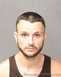 Mugshot of James Matthew Gallegos booked in Bernalillo County, New Mexico on August 12, 2026