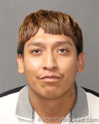 Mugshot of Jacob Marcus Sandoval booked in Bernalillo County, New Mexico on August 13, 2026