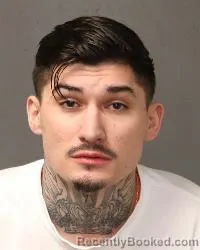 Mugshot of Samuel Joseph Elliott booked in Bernalillo County, New Mexico on August 13, 2026