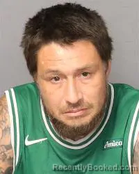 Mugshot of Robert Clovis Montoya booked in Bernalillo County, New Mexico on August 13, 2026