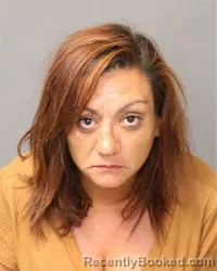 Mugshot of Angelina Rosena Benavidez booked in Bernalillo County, New Mexico on August 14, 2026