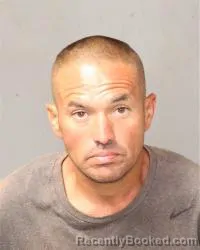 Mugshot of Jayson Anthony Perez booked in Bernalillo County, New Mexico on August 14, 2026