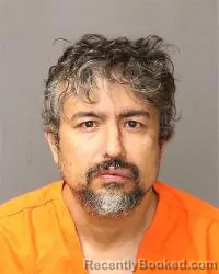 Mugshot of George Baca booked in Bernalillo County, New Mexico on August 14, 2026