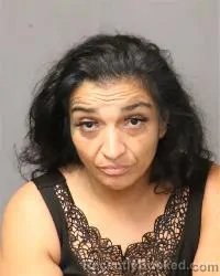 Mugshot of Jamie Alberta Aragon booked in Bernalillo County, New Mexico on August 14, 2026