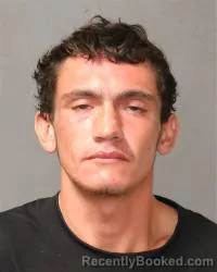 Mugshot of Fransisco Javier Ames booked in Bernalillo County, New Mexico on August 14, 2026