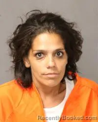 Mugshot of Ashley Angelique Garcia booked in Bernalillo County, New Mexico on August 15, 2026