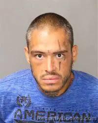 Mugshot of Marco Antonio Rodriguez booked in Bernalillo County, New Mexico on August 16, 2026